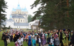 Крестный ход Коневец Фото Владимира Желтова DSC09393